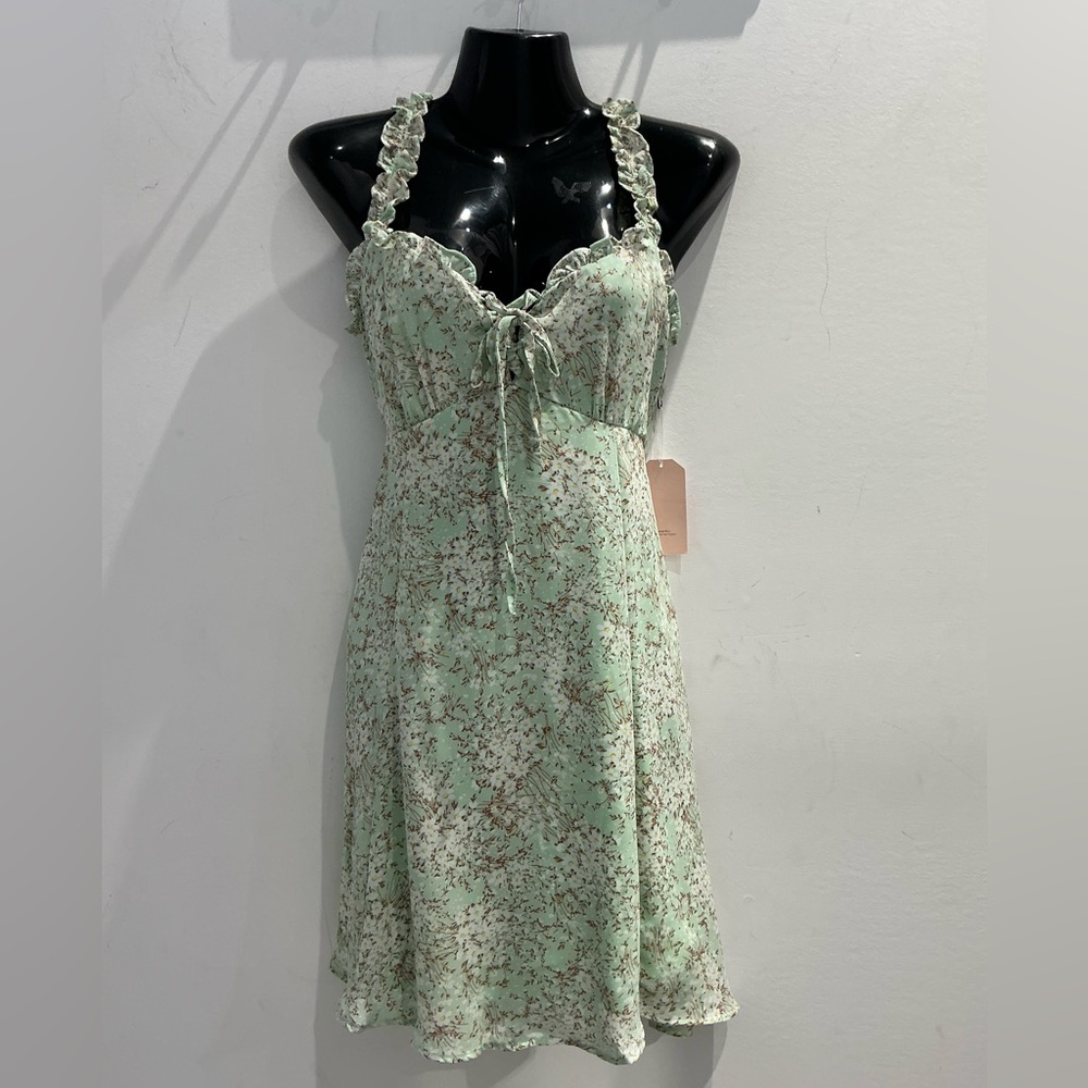 Floral Halter Dress